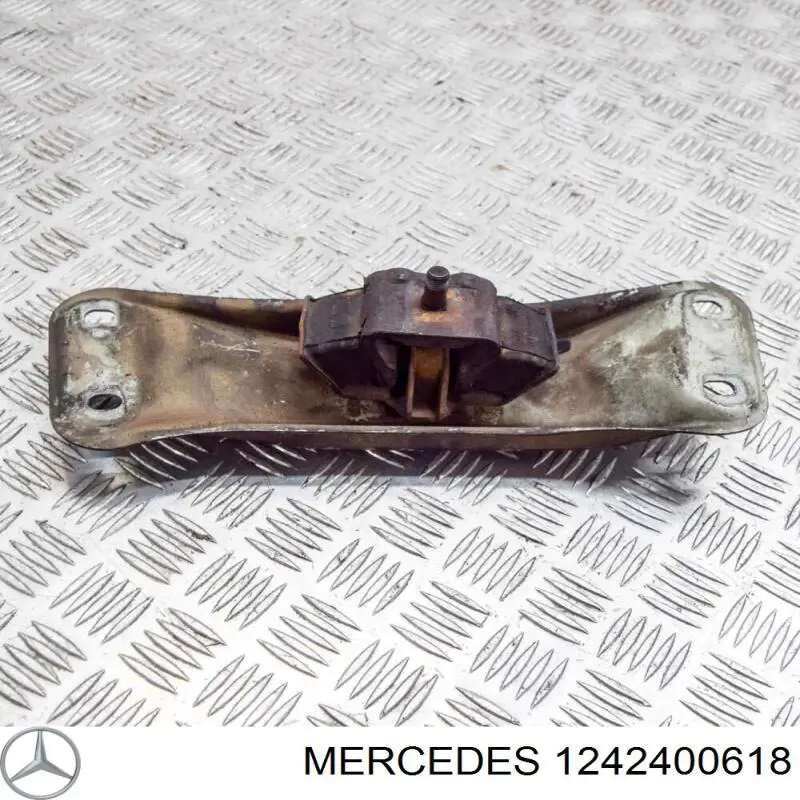 1242400618 Mercedes montaje de transmision (montaje de caja de cambios)