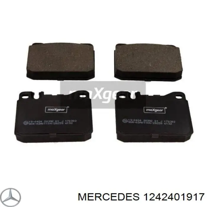 Soporte de motor, Izquierda / Derecha 1242401917 Mercedes