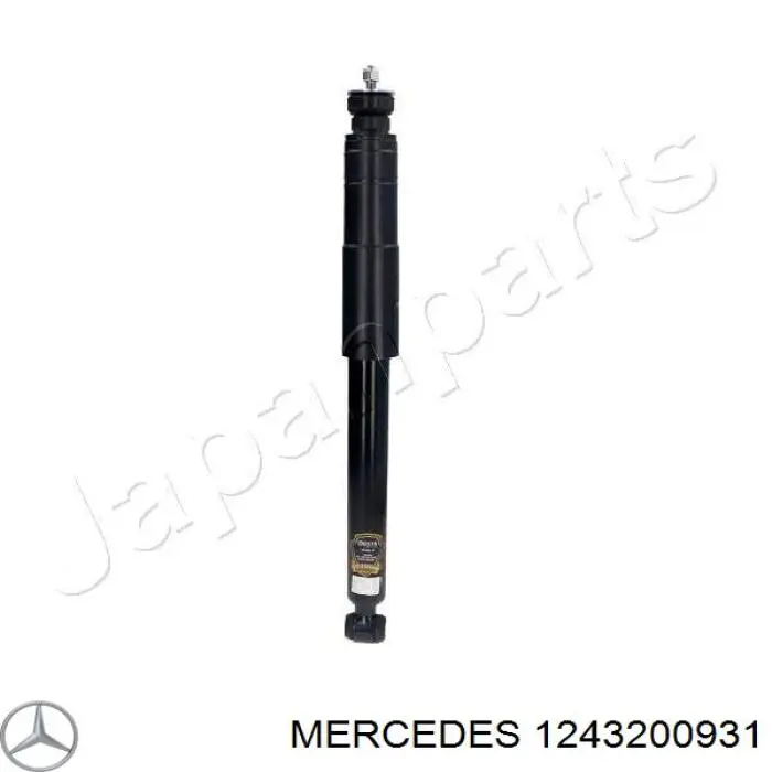 1243200931 Mercedes amortiguador trasero