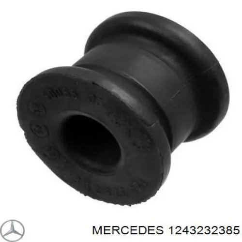 1243232385 Mercedes soporte de estabilizador delantero exterior