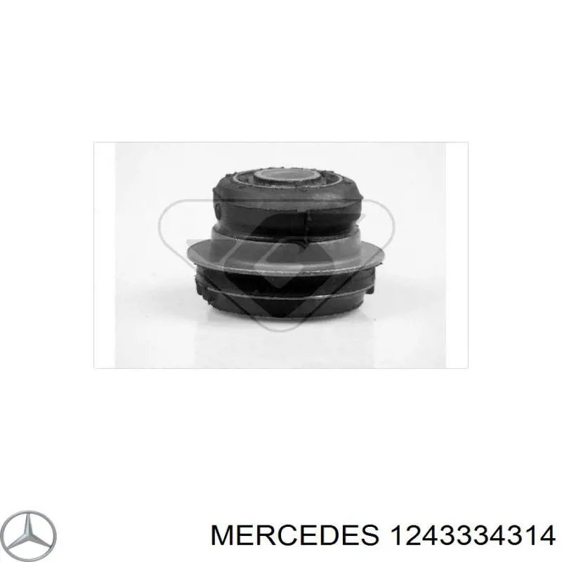 1243334314 Mercedes silentblock de suspensión delantero inferior