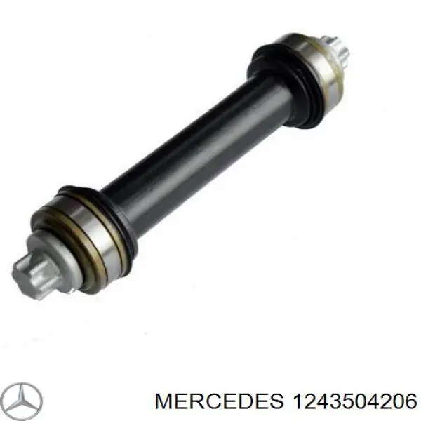 1243504206 Mercedes brazo suspension inferior trasero izquierdo/derecho