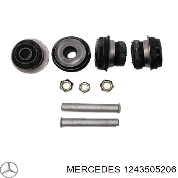 Brazo inferior trasero izquierdo/derecho Mercedes A1243505206 precio, desde 166,36 EUR