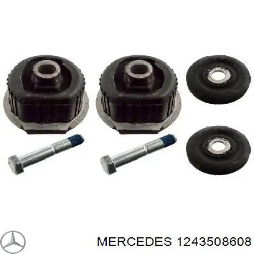 1243508608 Mercedes suspensión, cuerpo del eje trasero