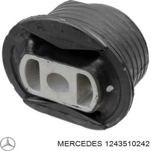 1243510242 Mercedes suspensión, cuerpo del eje trasero
