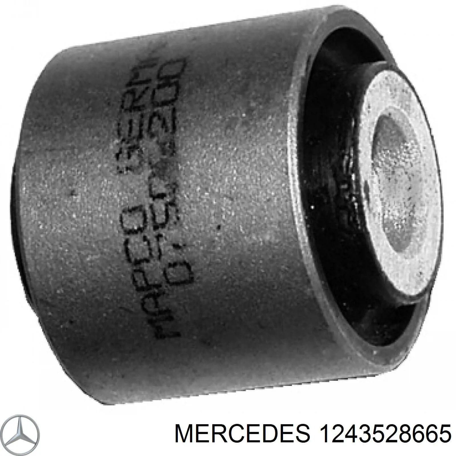 1243528665 Mercedes suspensión, barra transversal trasera