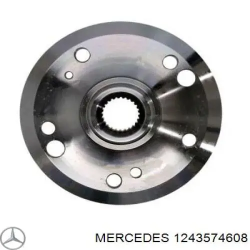 1243574608 Mercedes cubo de rueda trasero