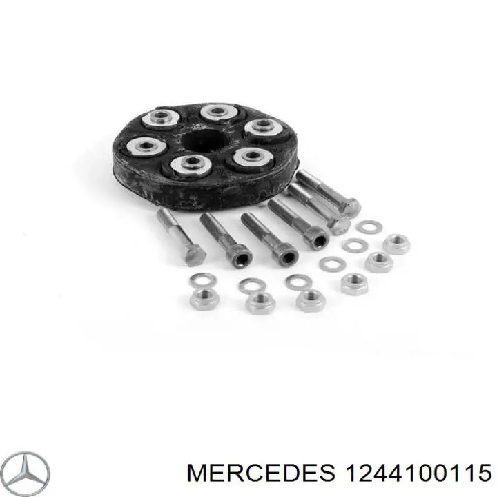 1244100115 Mercedes articulación, árbol longitudinal, delantera/trasera