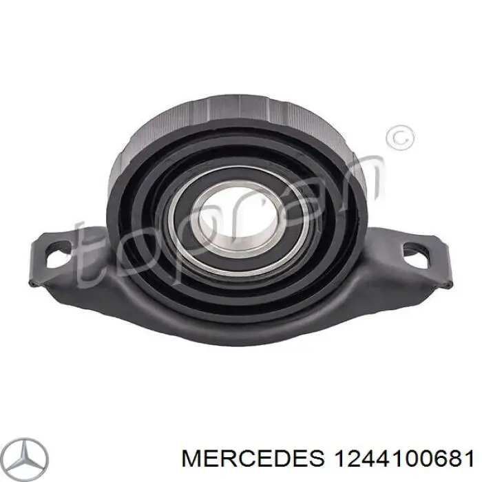 Comprar 1244100681 Mercedes Soporte central del eje de transmisión
