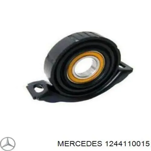 124 411 00 15 Mercedes articulación, árbol longitudinal, trasera