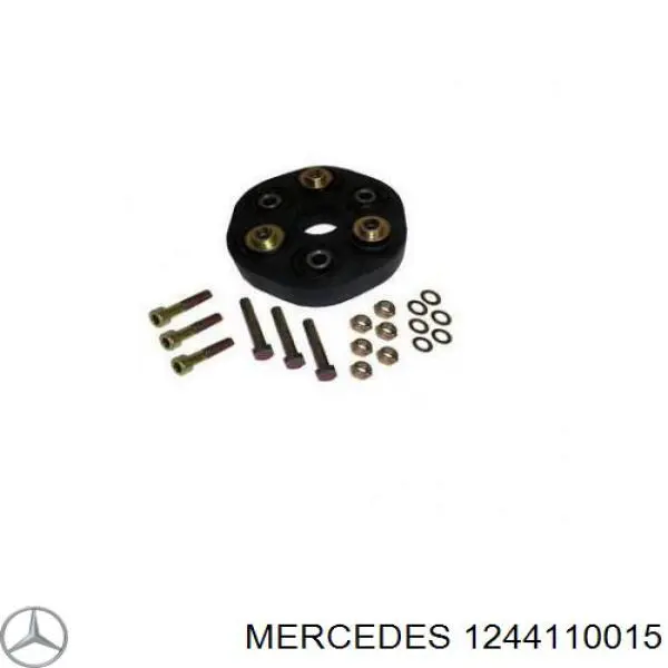 Comprar 1244110015 Mercedes Acoplamiento elástico trasero del cardán