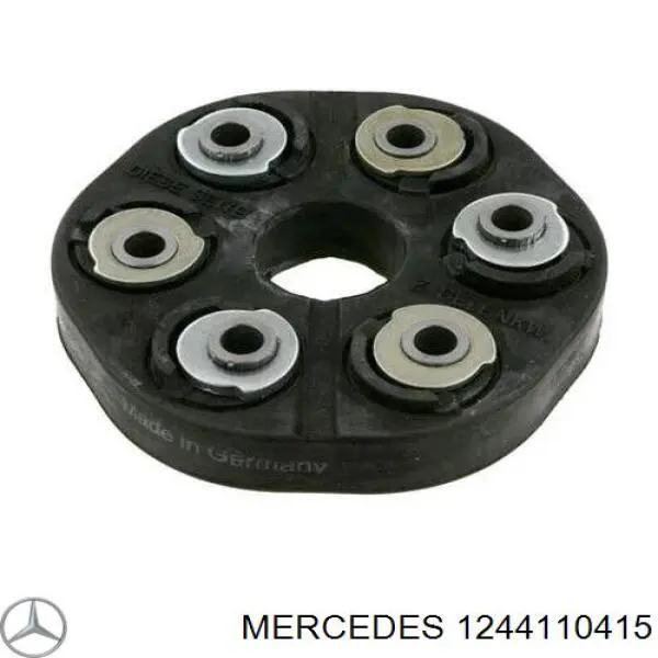 Acoplamiento elástico del cardán delantero/trasero 1244110415 Mercedes