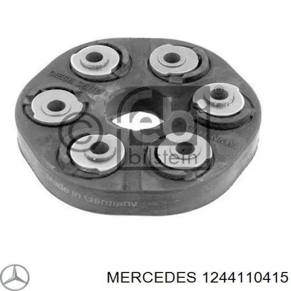 1244110415 Mercedes Acoplamiento elástico del cardán delantero/trasero