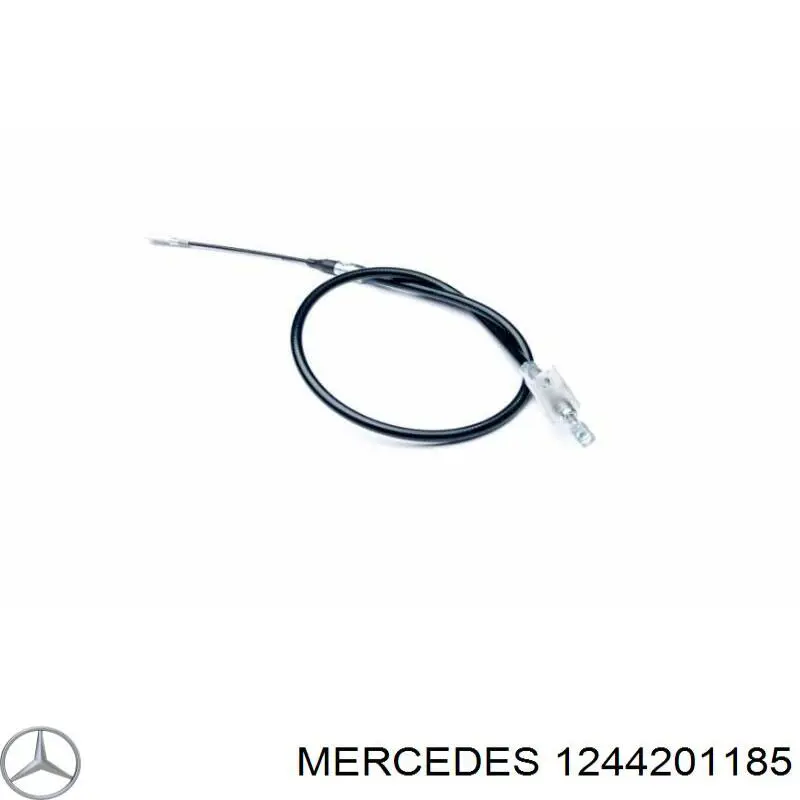 1244201185 Mercedes Cable de freno de mano trasero derecho/izquierdo