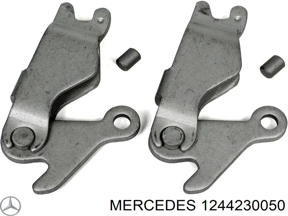 1244230050 Mercedes Kit de montaje de zapatas de freno traseras