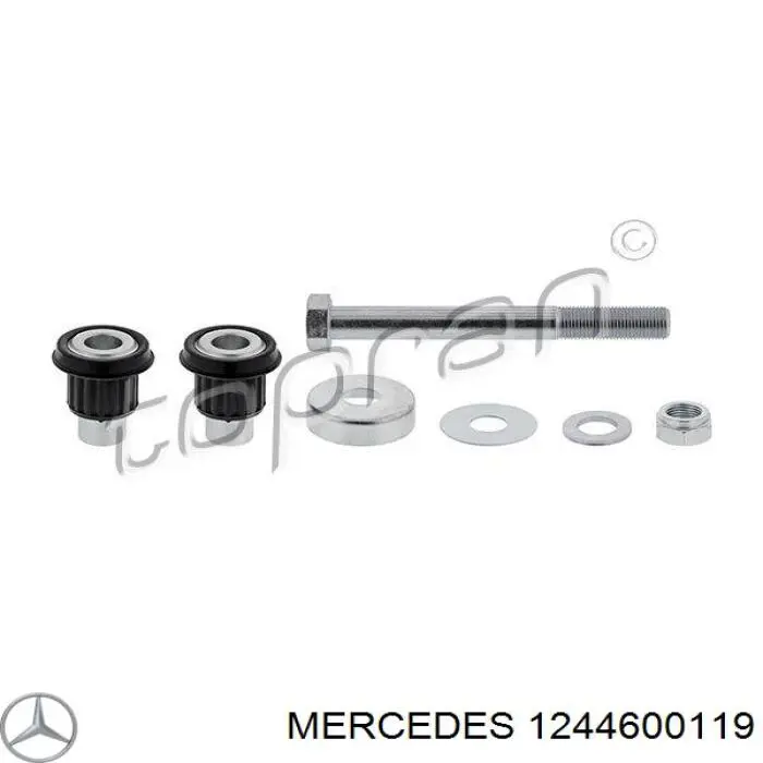 1244600119 Mercedes kit de reparación para palanca intermedia de dirección