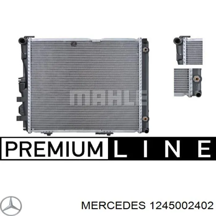 1245002402 Mercedes radiador