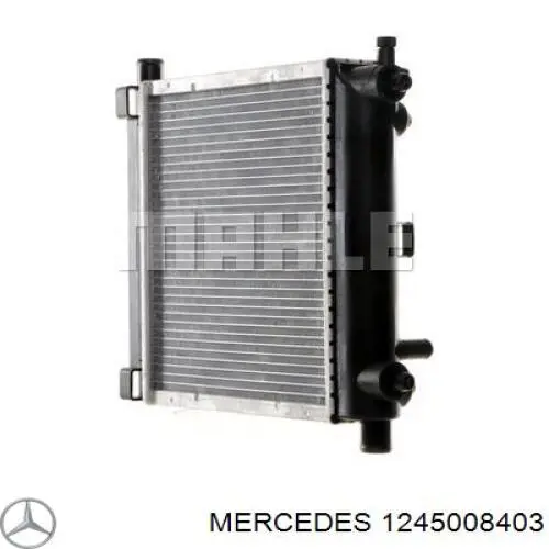 1245008403 Mercedes radiador refrigeración del motor