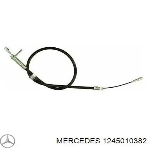 1245010382 Mercedes tubería de radiador arriba