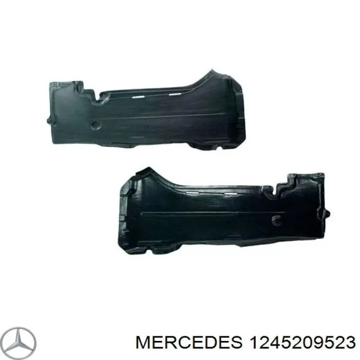 Protección delantera del motor 151108 Rezaw-plast