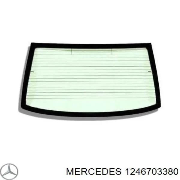 1246703380 Mercedes luneta trasera