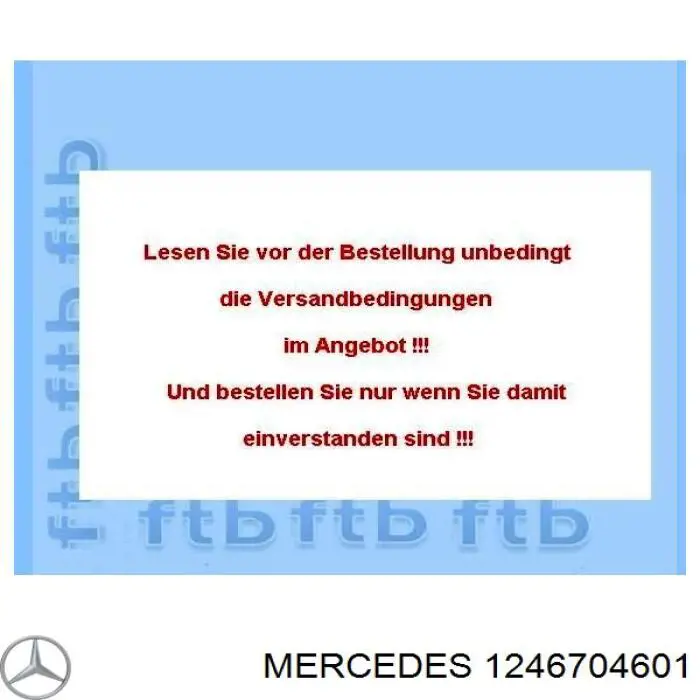 A1246704601 Mercedes