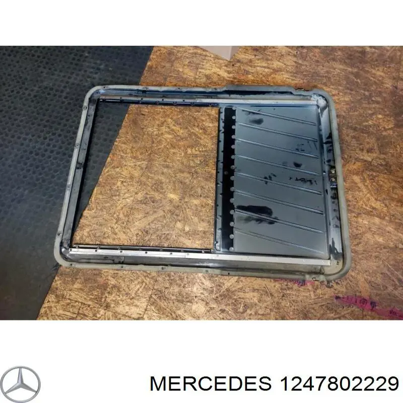 1247802229 Mercedes techo solar completo