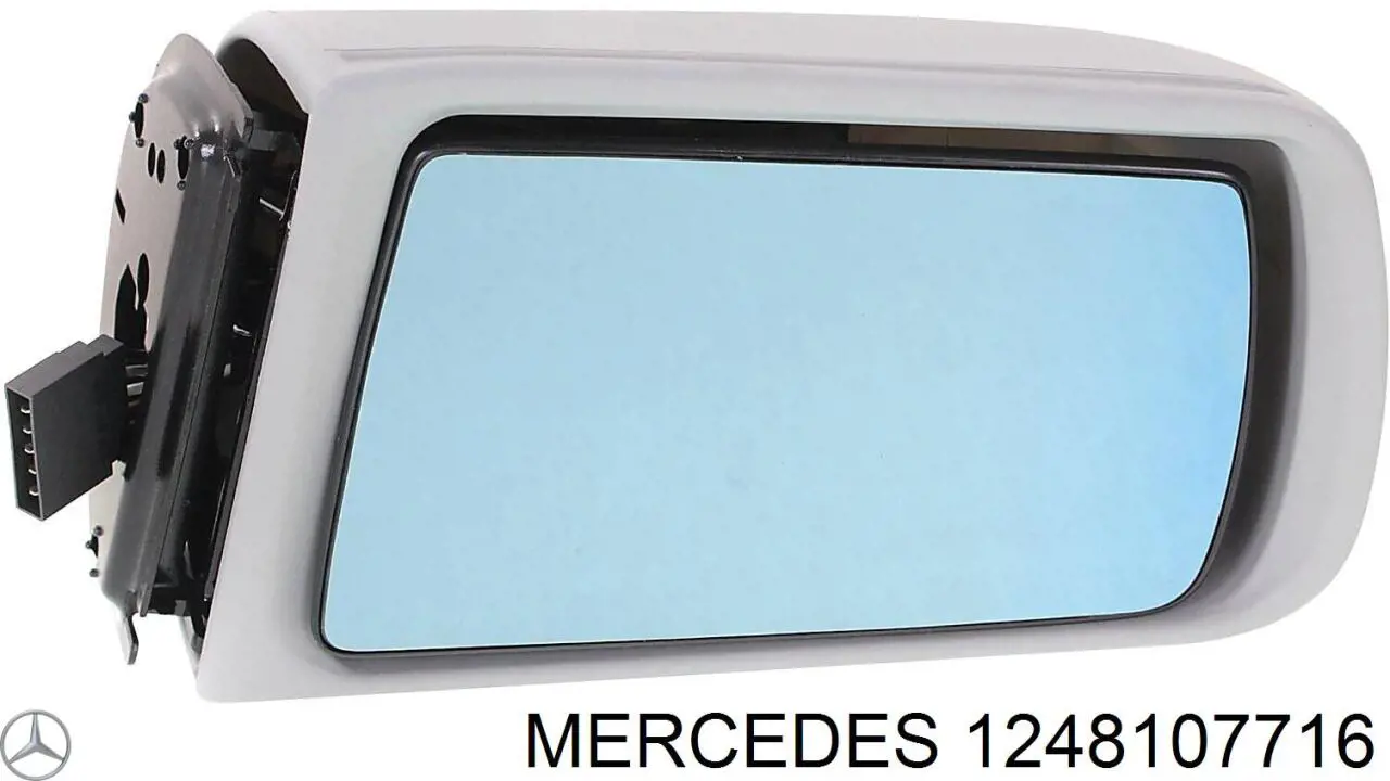 1248107716 Mercedes espejo retrovisor izquierdo