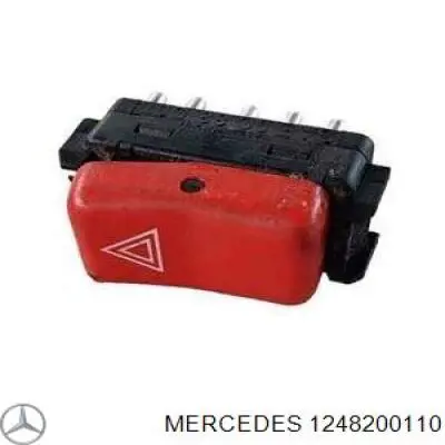 Botón de emergencia Mercedes 1248200110 precio, desde 9,56 EUR