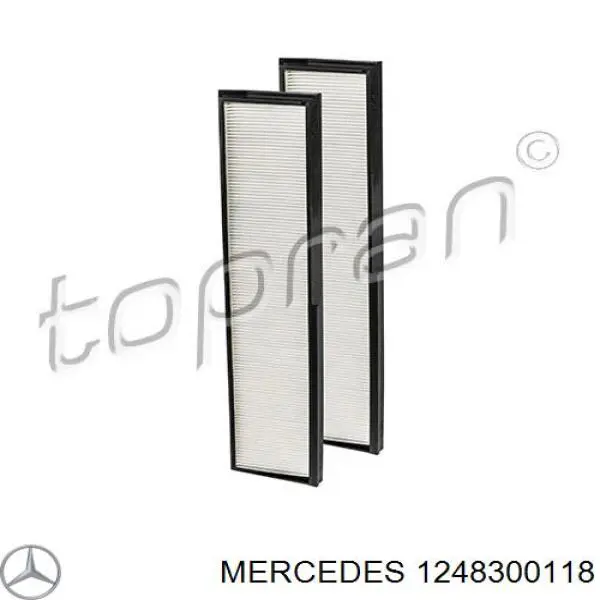 Comprar 1248300118 Mercedes Filtro de aire del habitáculo