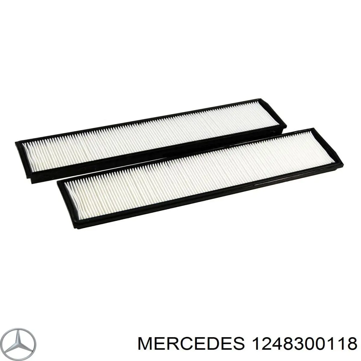 1248300118 Mercedes filtro habitáculo