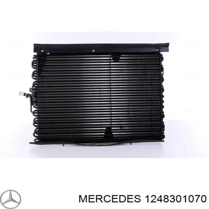 1248301070 Mercedes condensador aire acondicionado