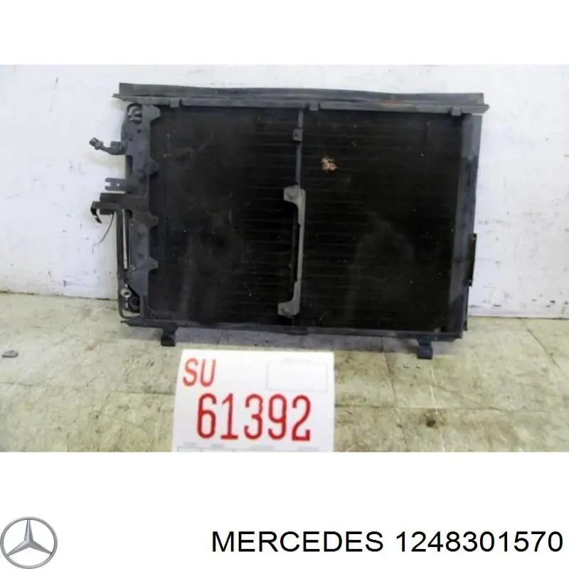1248301570 Mercedes condensador aire acondicionado