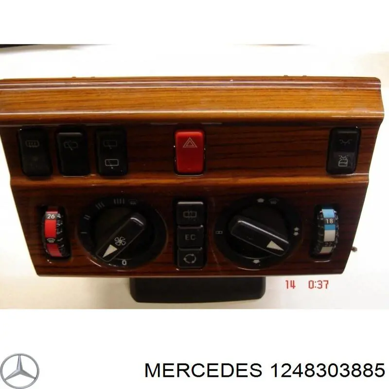 Módulo de modos de calefacción/aire acondicionado Mercedes A1248303885 precio, desde 922,67 EUR