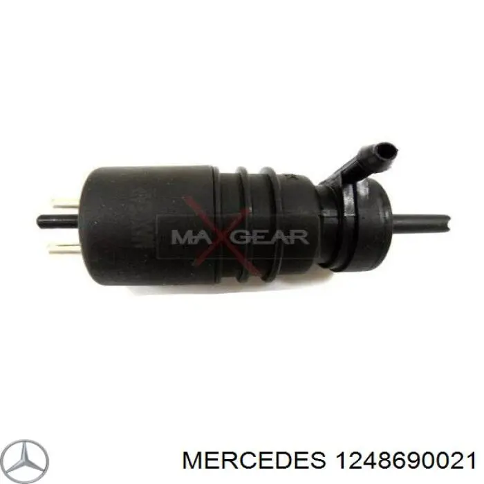 1248690021 Mercedes bomba de limpiaparabrisas delantera