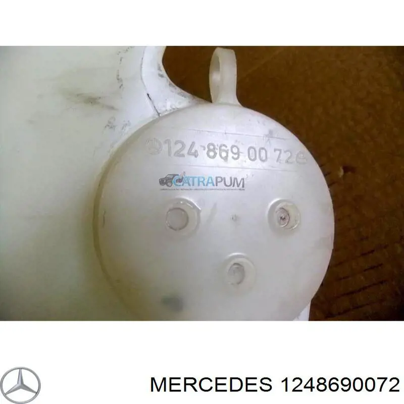 Deposito de agua de limpiaparabrisas Mercedes S 