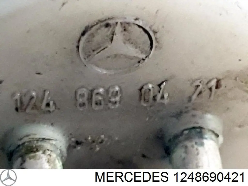 Comprar 1248690421 Mercedes Bomba de agua limpiaparabrisas, delantera