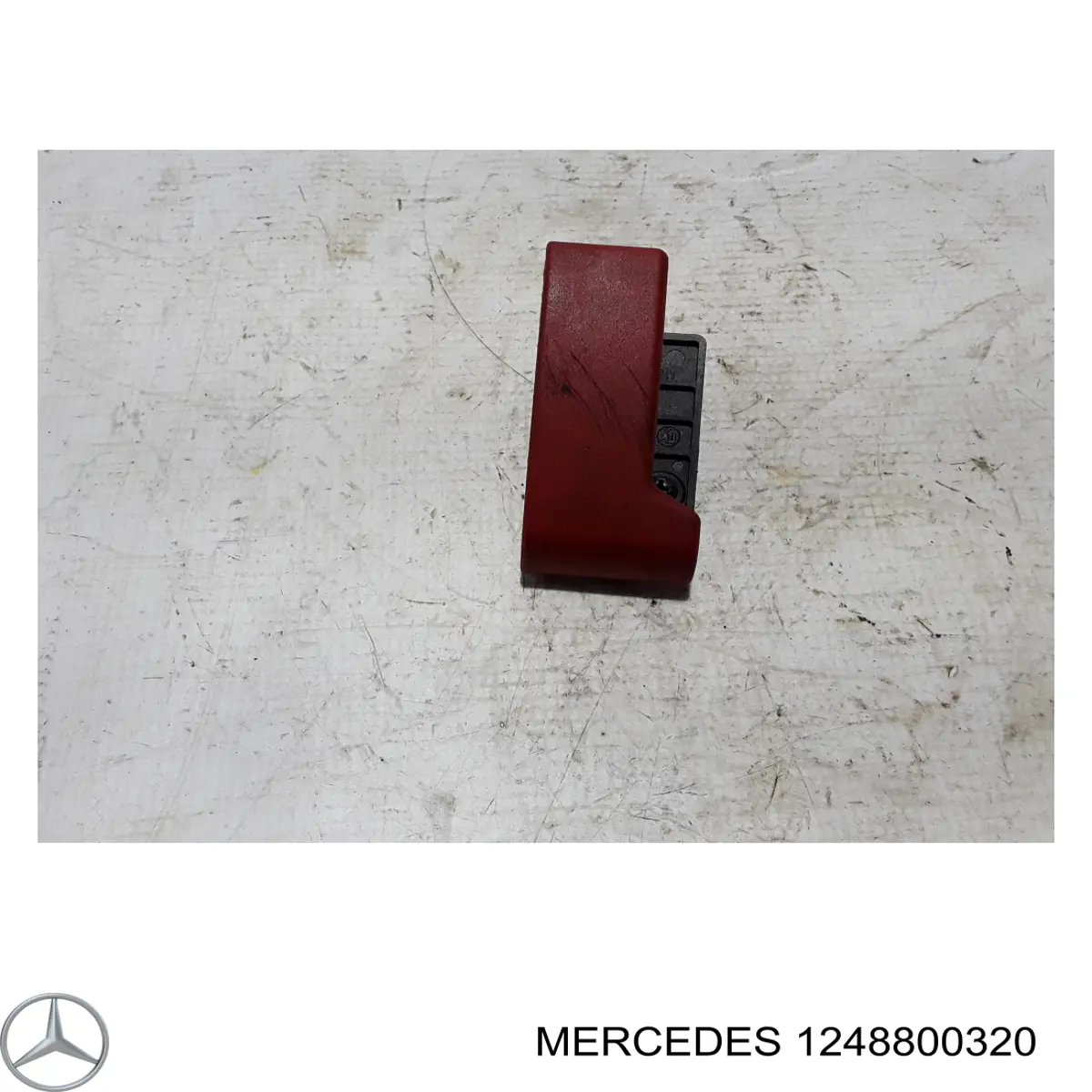 Palanca de apertura del capó Mercedes 1248800320