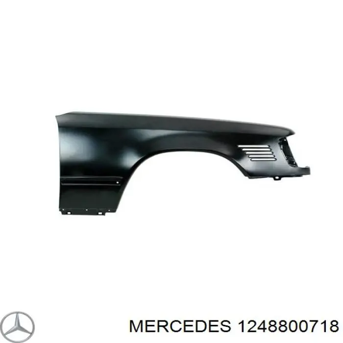 1248800718 Mercedes guardabarros delantero derecho