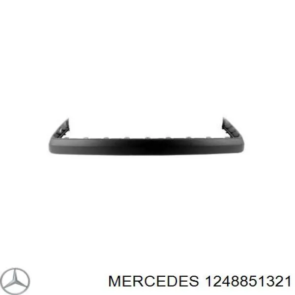 Comprar 1248851321 Mercedes Protector parachoques trasero