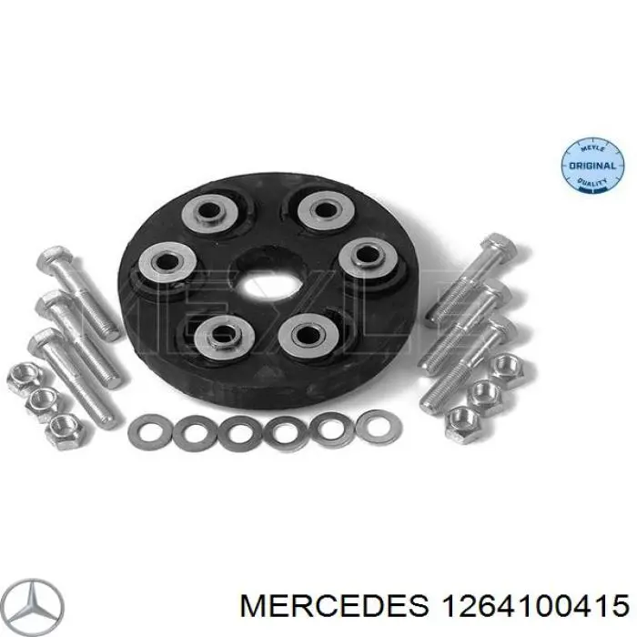 1264100415 Mercedes acoplamiento elástico del cardán