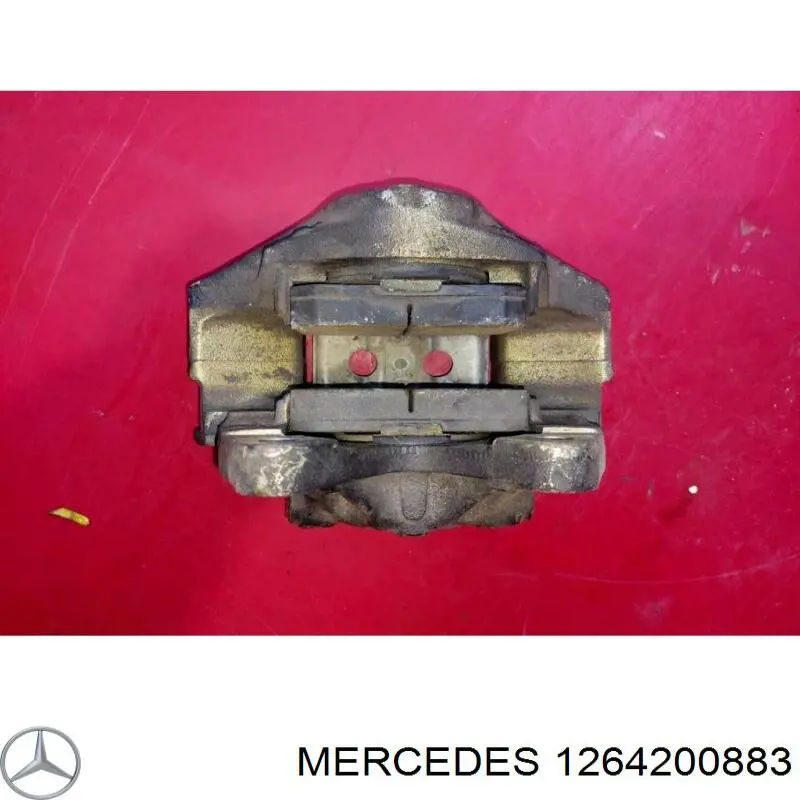 1264200883 Mercedes pinza de freno delantera izquierda