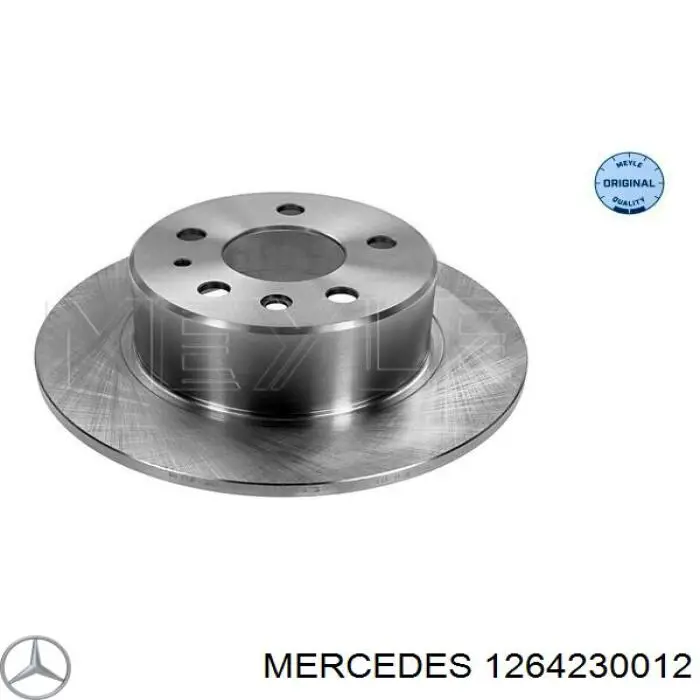 Frenos traseros Mercedes 1264230012