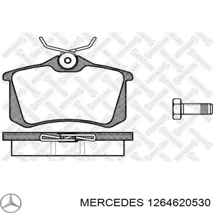Comprar 1264620530 Mercedes Bombín de arranque
