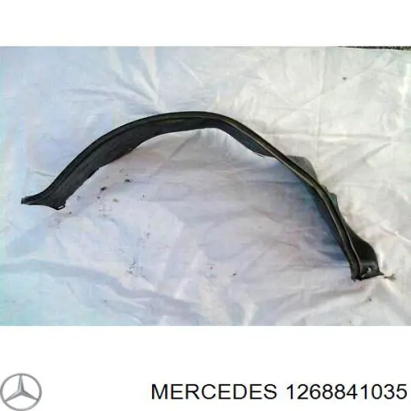 Comprar A1268841035 Mercedes Guardalodos interior izquierdo, guardafango delantero