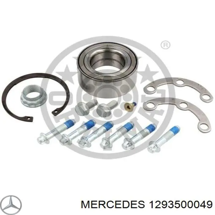 1293500049 Mercedes cojinete de rueda trasero