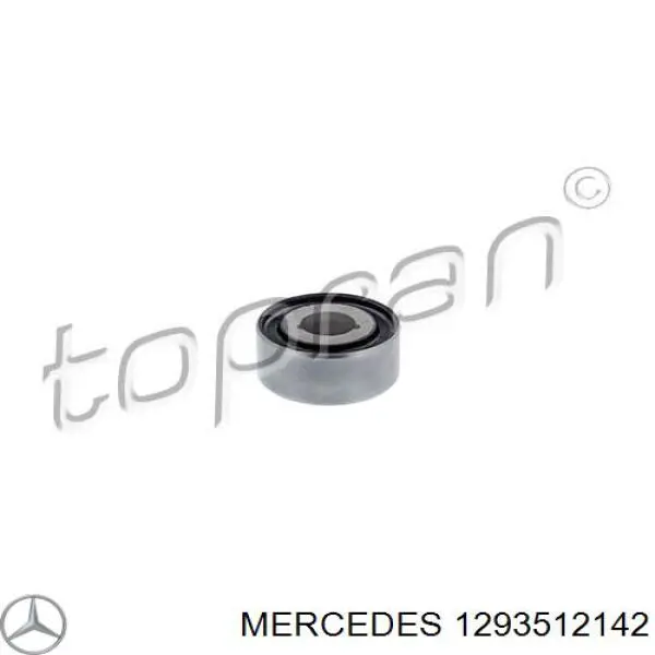 1293512142 Mercedes suspensión, cuerpo del eje trasero