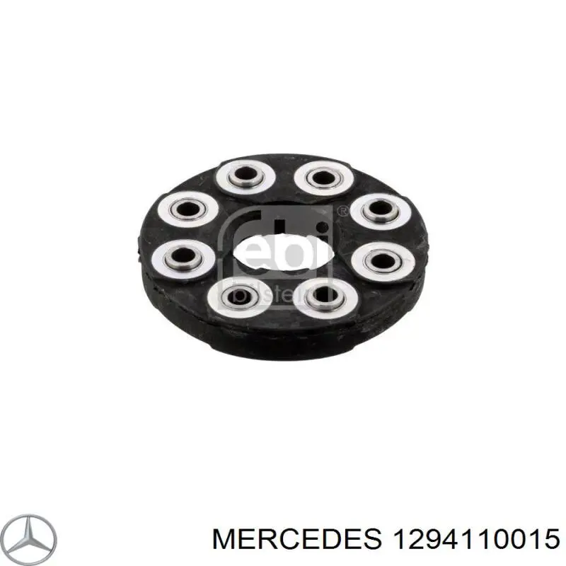 Acoplamiento elástico del cardán 1294110015 Mercedes
