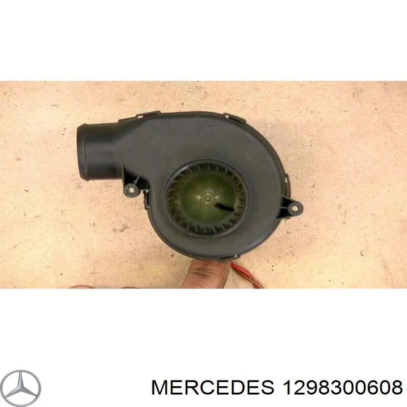 1298300608 Mercedes ventilador de aspiración, aire habitáculo