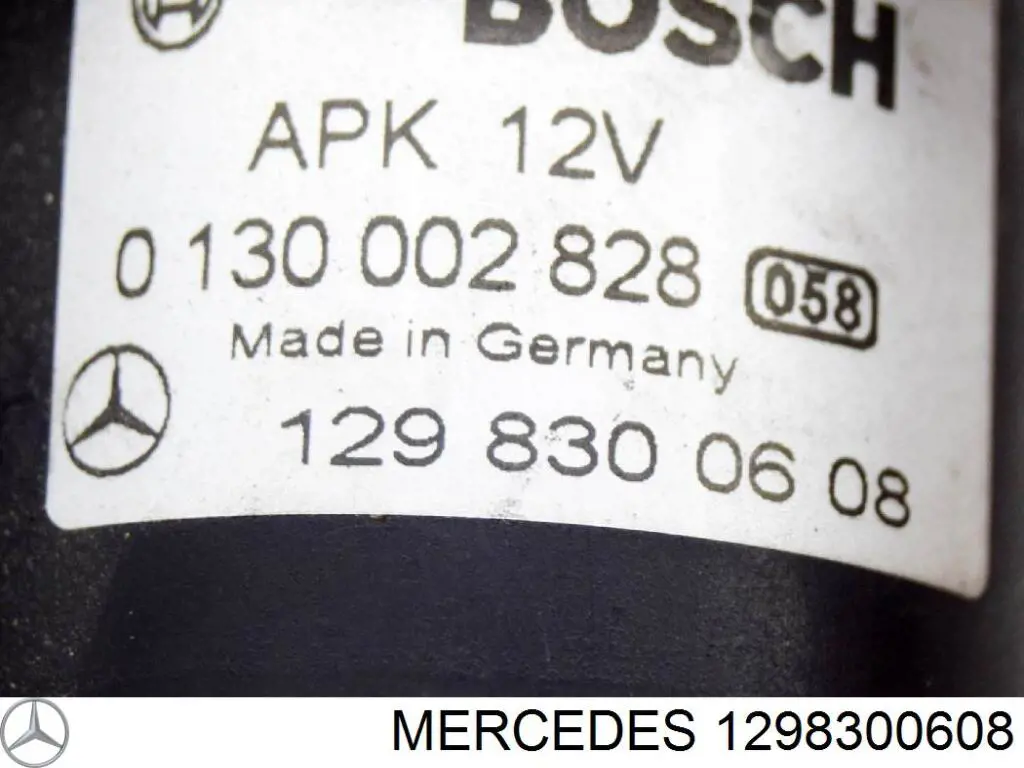 Ventilador del compartimiento del módulo de control 1298300608 Mercedes